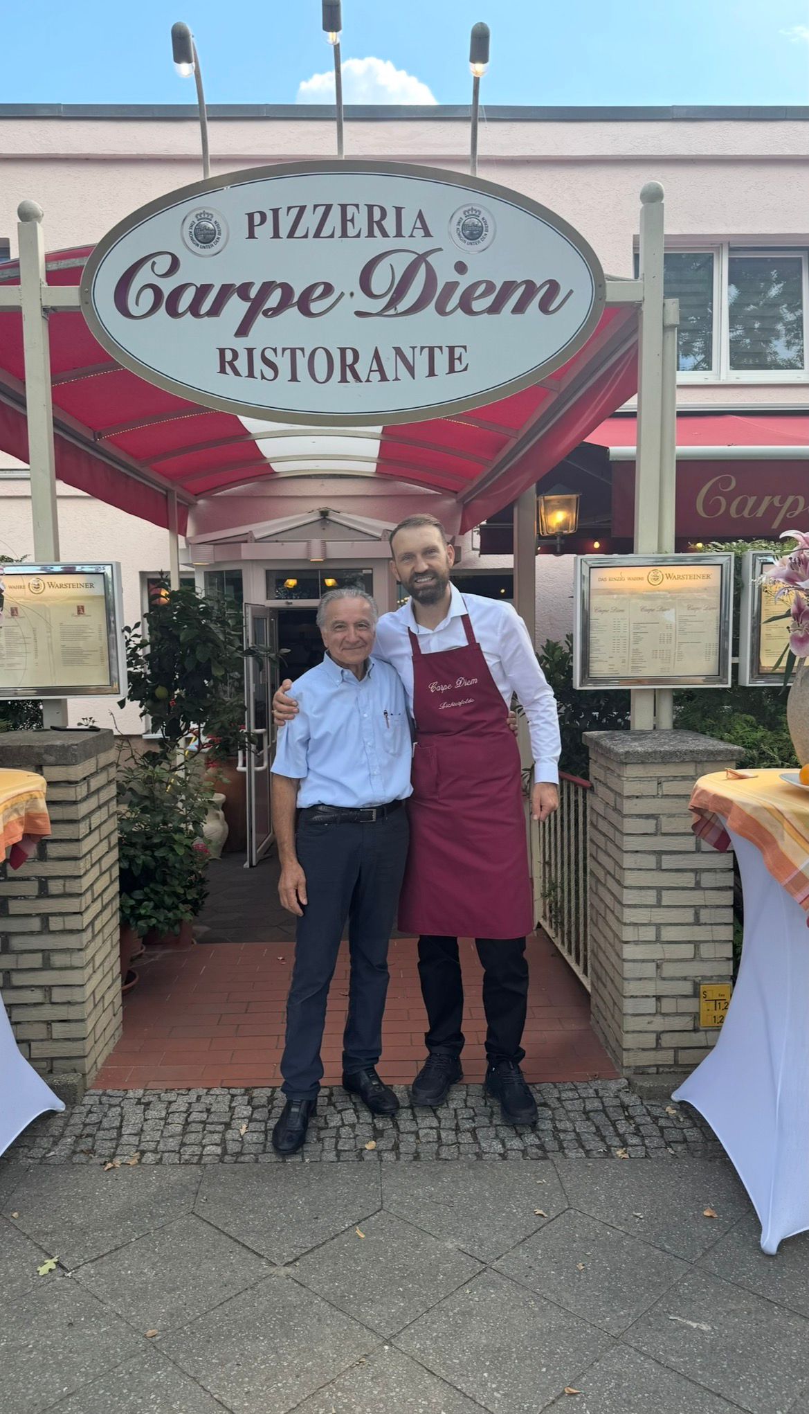 Atmosphäre im Carpe Diem Ristorante Berlin-Lichterfelde